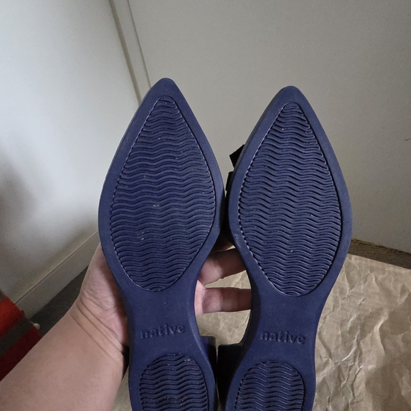 Native Deep Blue Women's Loafers - Picture 2 of 5